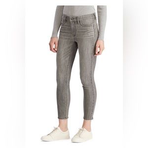Lauren Ralph Lauren Premier Straight Ankle Jeans Smoke Grey Wash